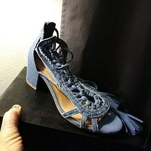 Wendy Williams Denim Sandals